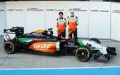 Формула-1. Форс Индия: новый болид представлен публике (28.01.14)