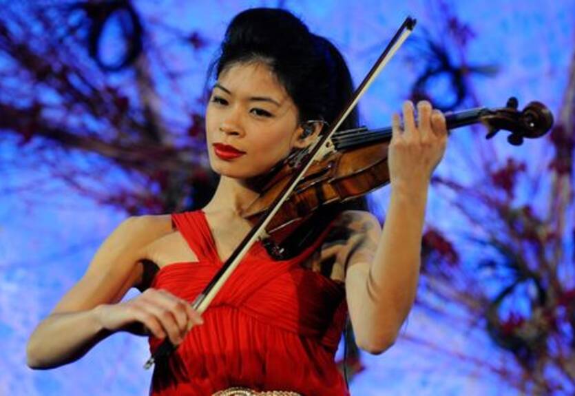 Скрипачка Ванесса Мэй будет соревноваться на Олимпиаде