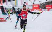Биатлон. М.Фуркад: "Пришлось поработать до самого финиша"