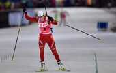 Биатлон. Т.Бергер: "Очень довольна своей стрельбой"