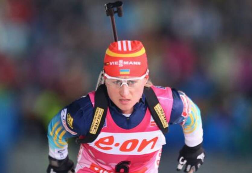 Биатлон. Валя Семеренко — лидер общего зачета