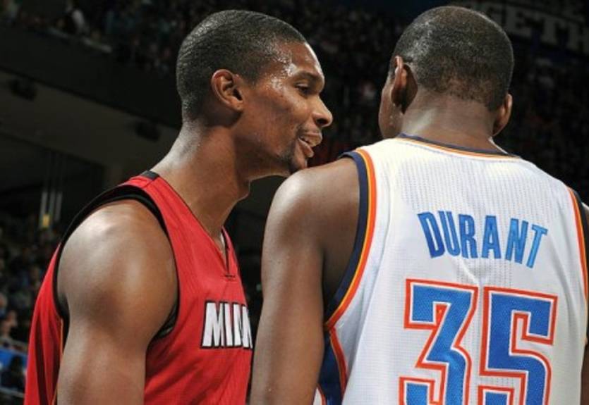 НБА. Бош и Дюрант — игроки недели
