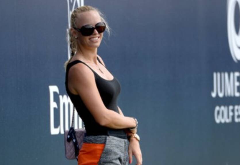 Возняцки снялась с Брисбена