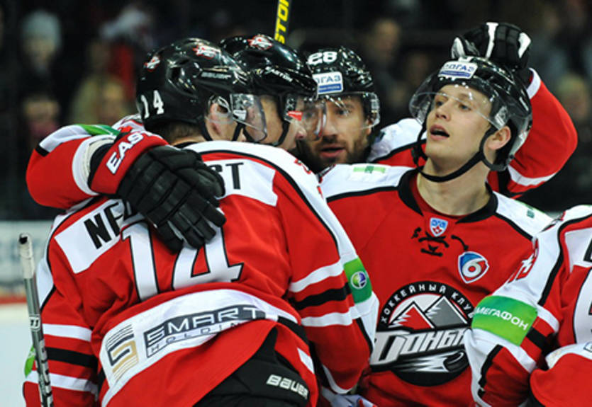 КХЛ. Донбасс уверенно одолел Витязь