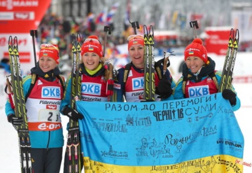 Биатлон. Триумф украинских героинь в Хохфильцене. ФОТО