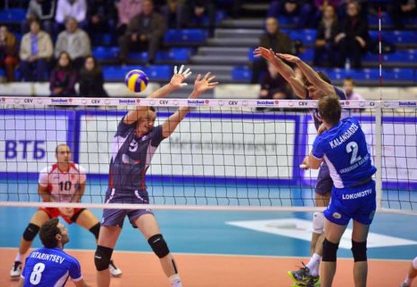 Волейбол. Чемпион России "по-товарищески" обыграл чемпиона Украины