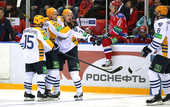 КХЛ. Атлант уверенно выигрывает, а Динамо прерывает пятимачевую серию без побед
