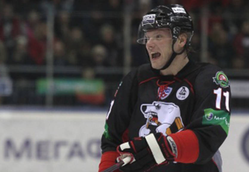 КХЛ. Рябыкин дисквалифицирован на две игры