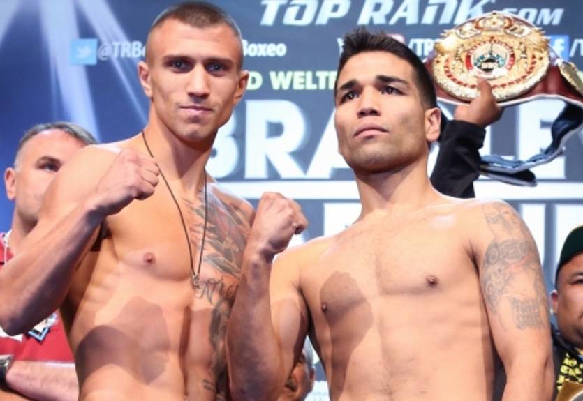 Взвешивание Ломаченко и Рамиреса + ВИДЕО