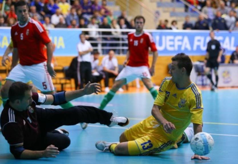 Футзал. Украина вырывает победу у Венгрии — 2:1. ФОТО