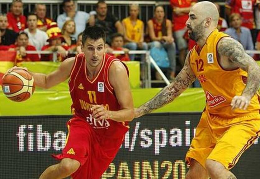 Евробаскет-2013. Черногория в концовке бьет Македонию