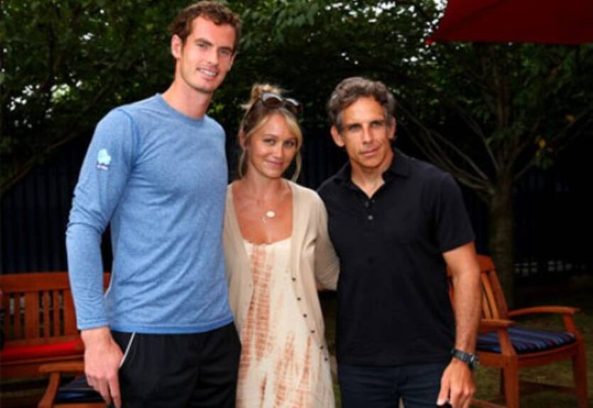 Энди Маррей и Бен Стиллер. ФОТО