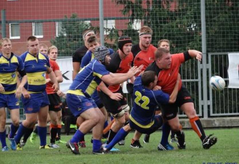 Регби. Украинская молодежка уступила голландцам