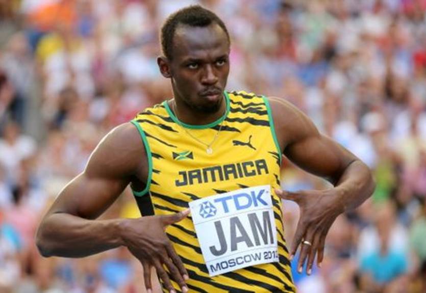 Легкая атлетика. ЧМ. Золотой требл Болта