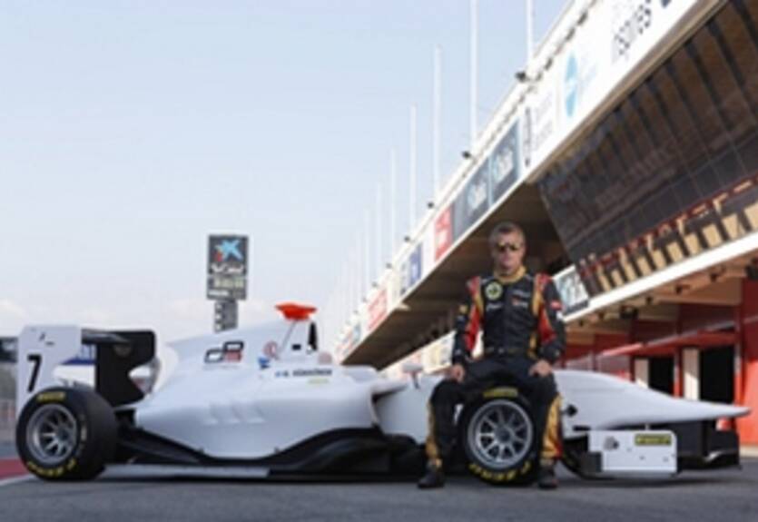 Формула-1. Райкконен протестировал машину GP3