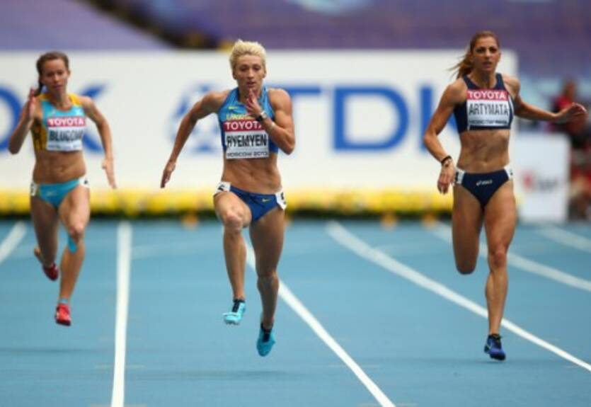 Легкая атлетика. ЧМ. Ремень — в финале забега на 200 метров