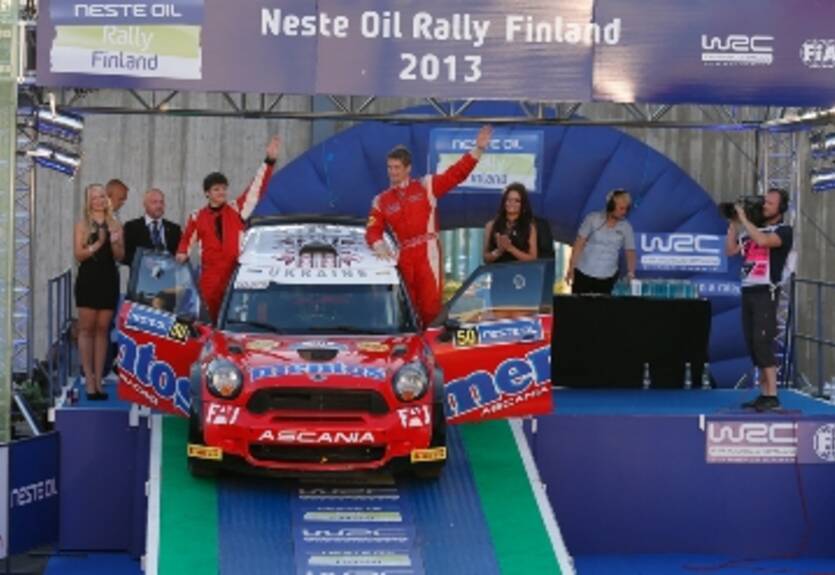 WRC-2. Горбань получил штраф на Ралли Финляндии