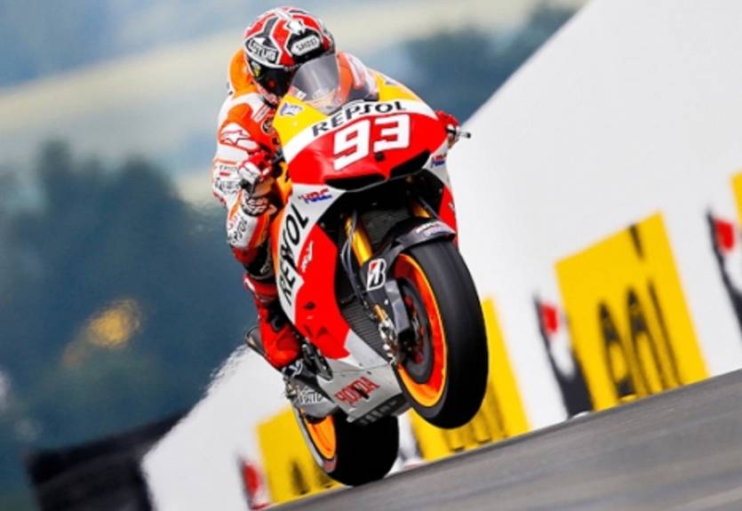 MotoGP. Гран-при Германии. Победа Маркеса, подиум Росси