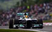 Формула-1. Гран-при Германии. Поул Хэмилтона, неудача Росберга
