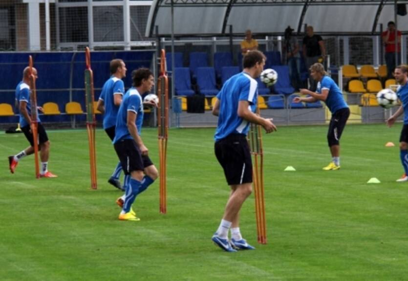 Таврия: первая тренировка с Христопулосом