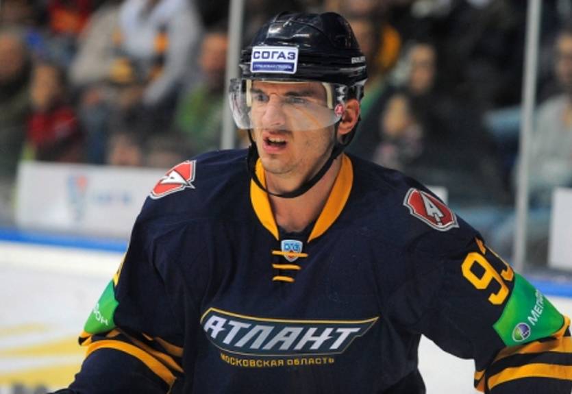 КХЛ. Официально: Жердев вернулся в Атлант