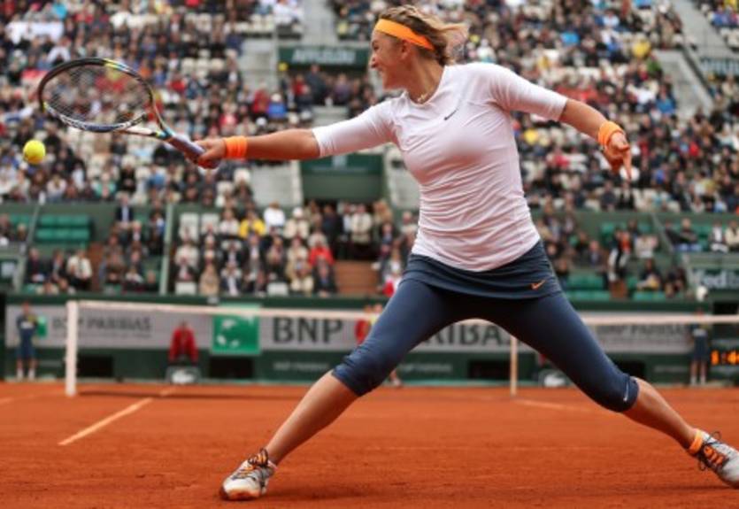 Ролан Гаррос (WTA). Победа Азаренко, вылет Ли, матч Шараповой сорвал дождь