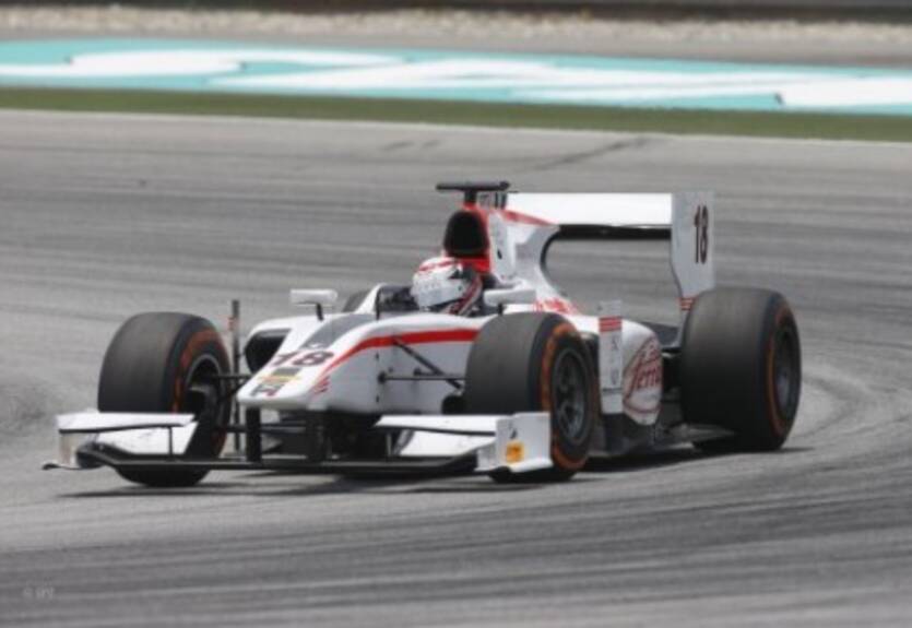 GP2. Барселона. Колетти на вершине, Фрейнс на подиуме