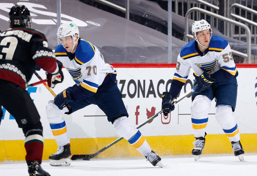 НХЛ: Аризона минимально обыграла Сент-Луис, Оттава разгромила Монреаль