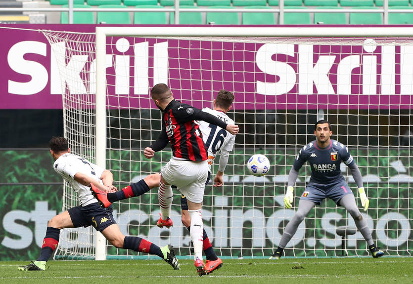 Милан - Дженоа 2:1 видео голов и обзор матча чемпионата Италии