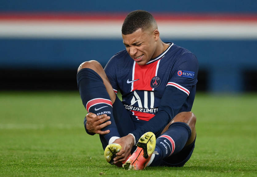 Мбаппе травмировался накануне полуфинального матча ЛЧ