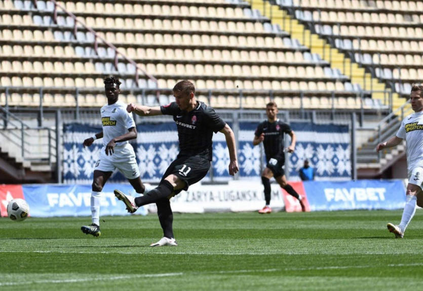 Заря - Олимпик 2:1 видео голов и обзор матча