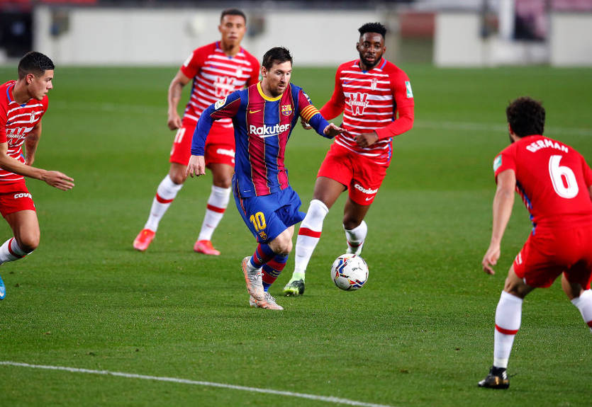 Барселона - Гранада 1:2 видео голов и обзор матча чемпионата Испании