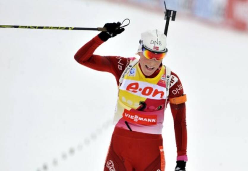 Биатлон. Бергер: "Я приехала в Москву, чтобы повеселиться"