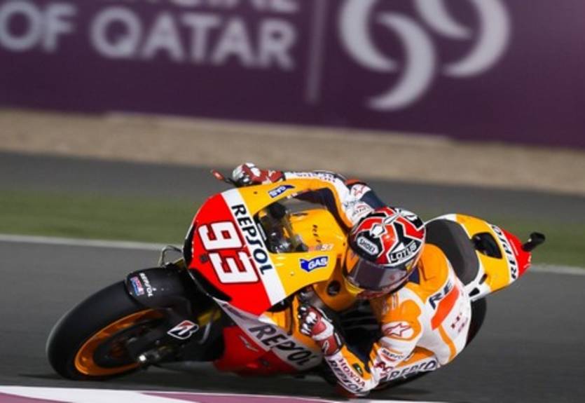 MotoGP. Гран-при Катара. Маркес выигрывает свободные заезды