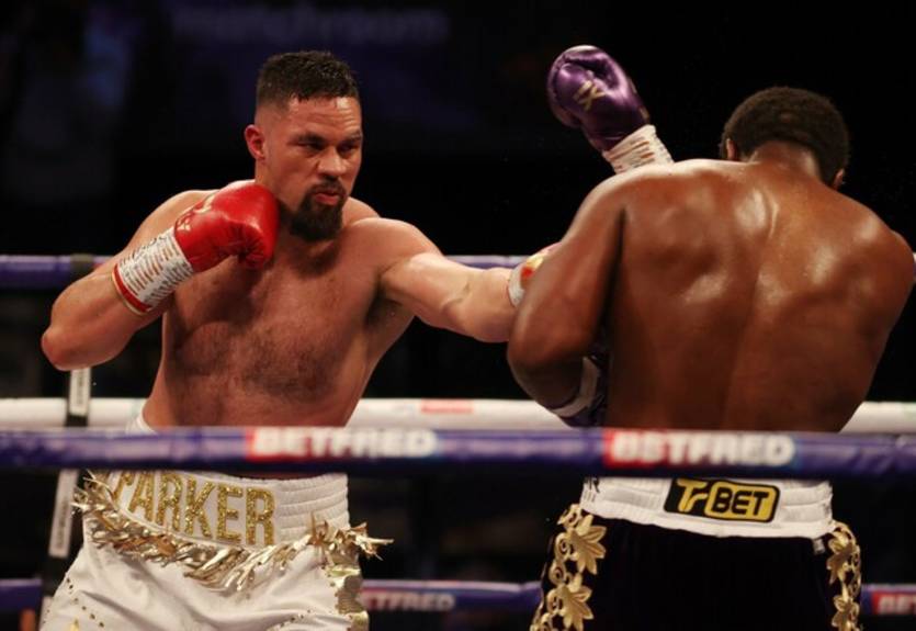 Чисора - Паркер: видео нокдауна