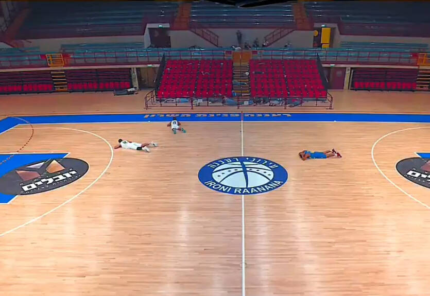 Ракетная атака прервала баскетбольный матч в Израиле