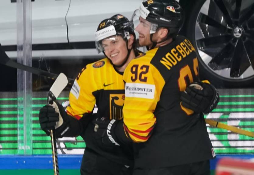 Норвегия - Германия 1:5 видео шайб и обзор матча ЧМ по хоккею