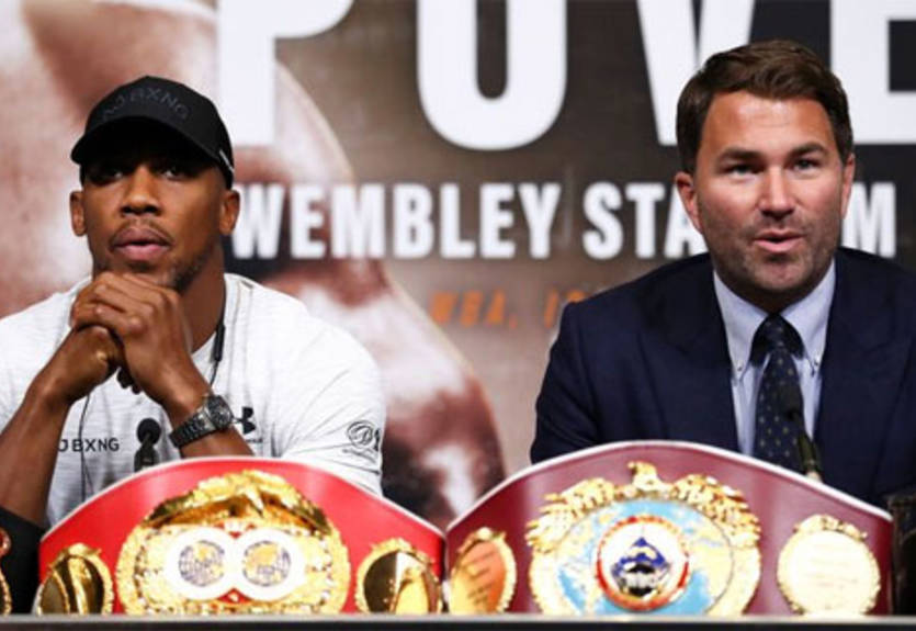 Джошуа может освободить титул WBO и избежать боя с Усиком