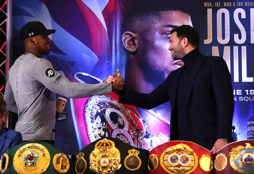 Хирн: Джошуа верит, что накажет Усика