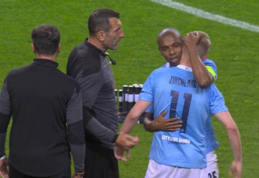 Фернандиньо после финала ЛЧ успокаивал Зинченко