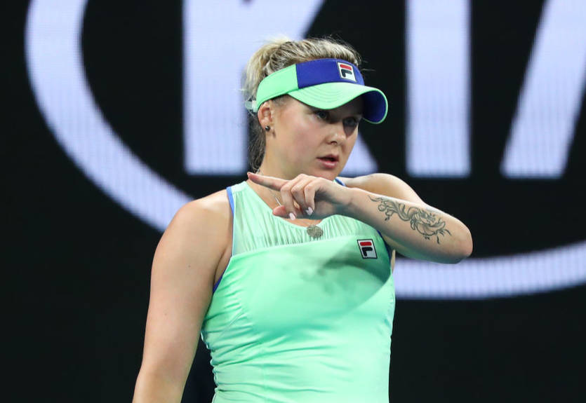 Козлова уступила Томлянович в первом раунде Ролан Гаррос