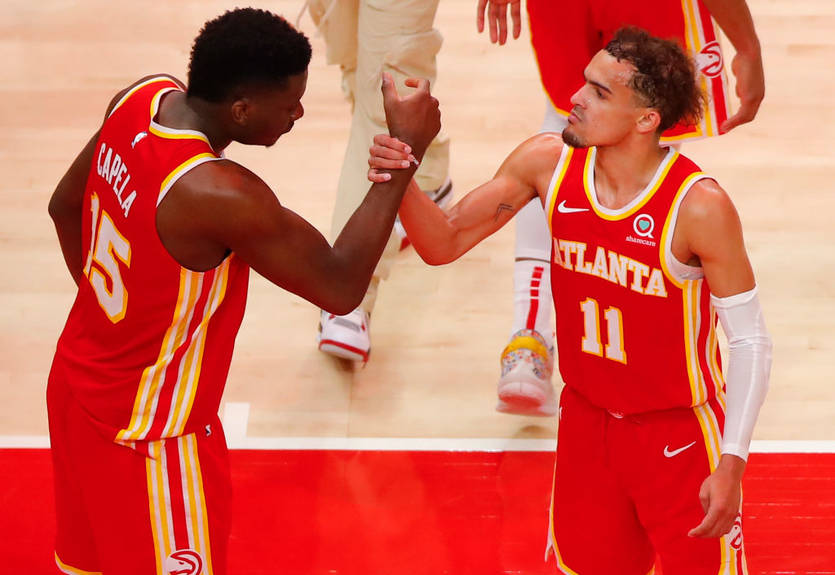 Аллей-уп Янга на Капелу - лучший момент дня в НБА