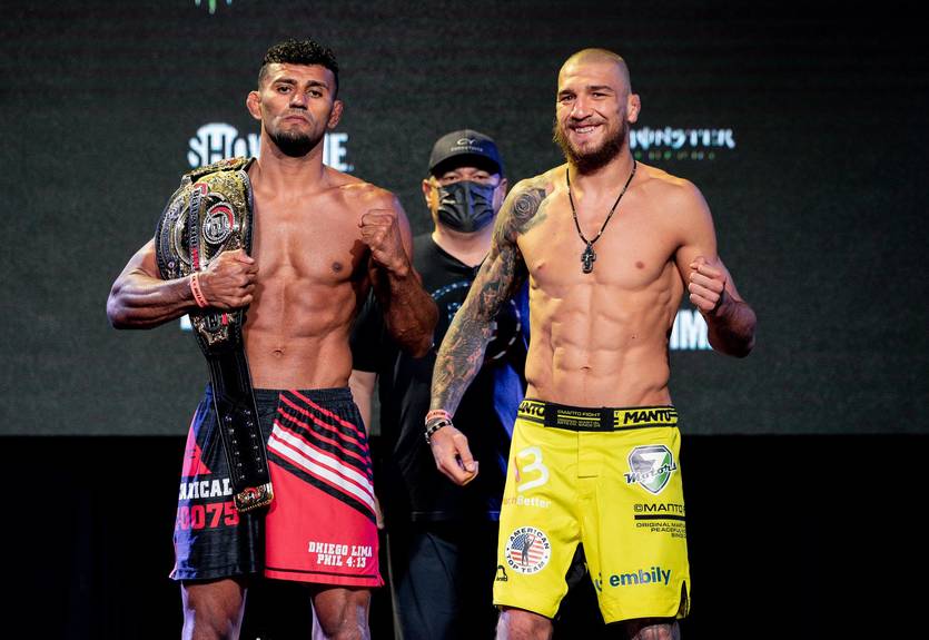 Амосов - Лима: лучшие моменты боя на Bellator 260 Амосов - Лима: лучшие моменты боя на Bellator 260