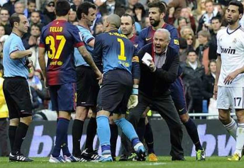 Арбитр подробно описал, за что удалил Вальдеса