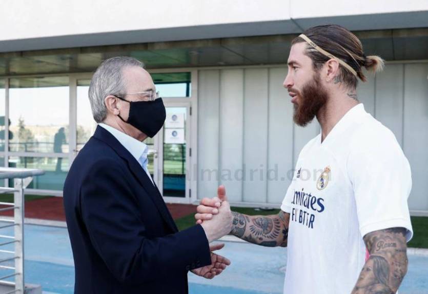 ​Рамос возобновил переговоры с Реалом о новом контракте