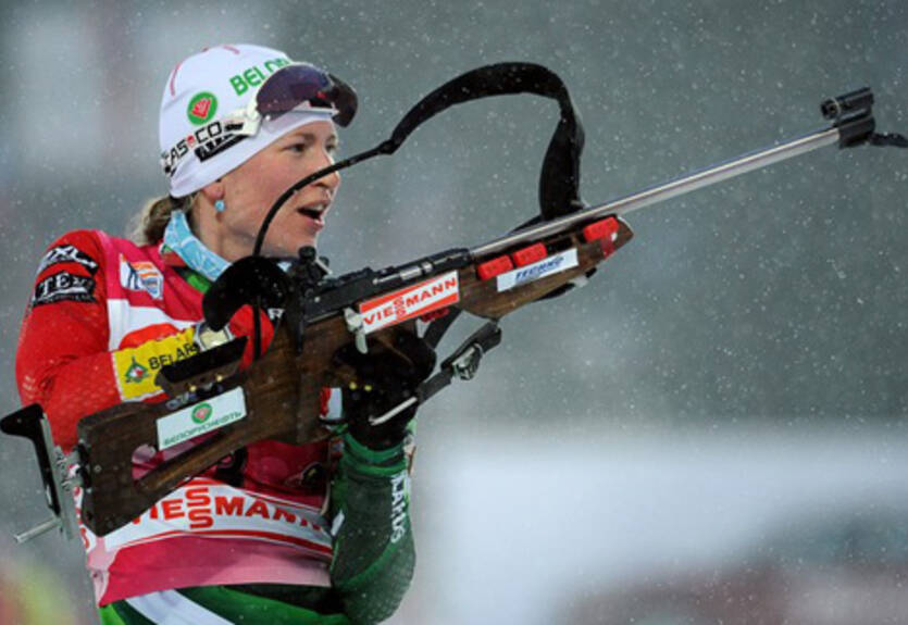 Биатлон. Домрачева: "Я расстроена, что упустила победу"