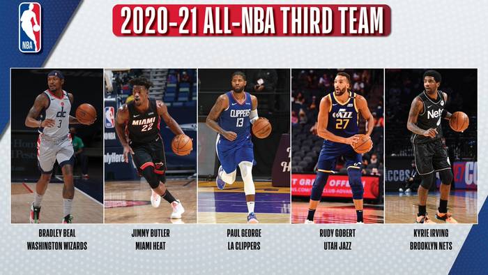 Третья символическая пятерка НБА сезона-2020/21
