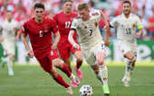 Де Брюйне  вернулся после травмы и помог Бельгии обыграть Данию