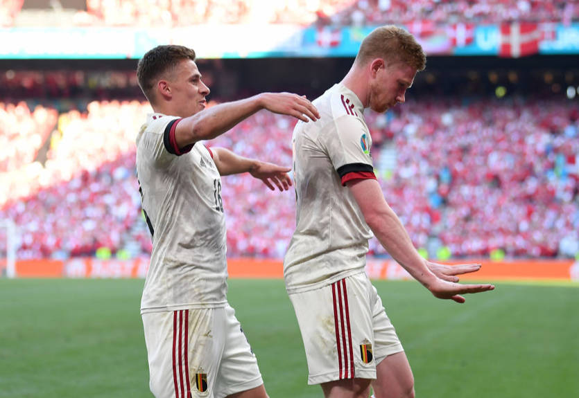Де Брюйне объяснил решение не праздновать гол в ворота Дании Де Брюйне объяснил решение не праздновать гол в ворота Дании