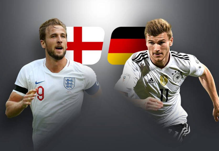 Англия - Германия 2:0 как это было